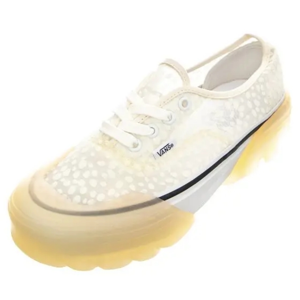 Vans White and Cream Sneakers
